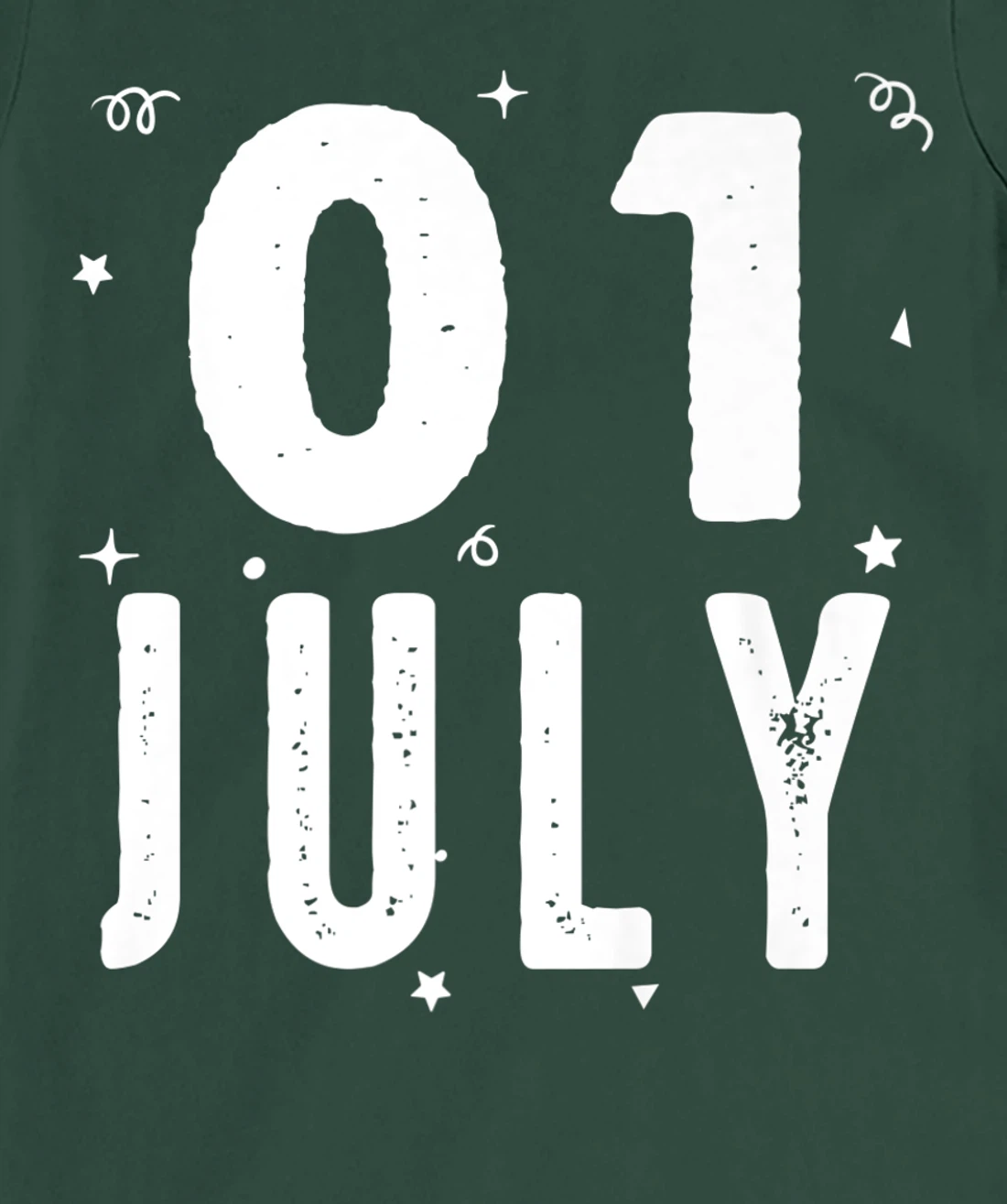 01 July Anniversary Party Special Occasions for Today T-Shirt, Kid T-Shirt and Women T-Shirt