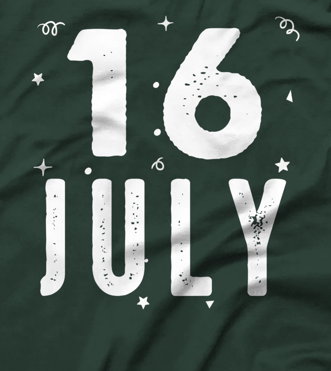 16 July Anniversary Party Special Occasions for Today T-Shirt, Kid T-Shirt and Women T-Shirt