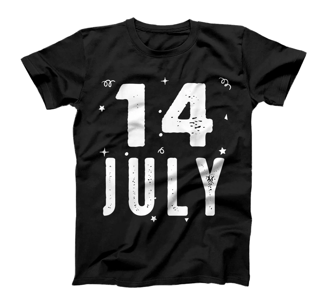14 July Anniversary Party Special Occasions for Today T-Shirt, Kid T-Shirt and Women T-Shirt