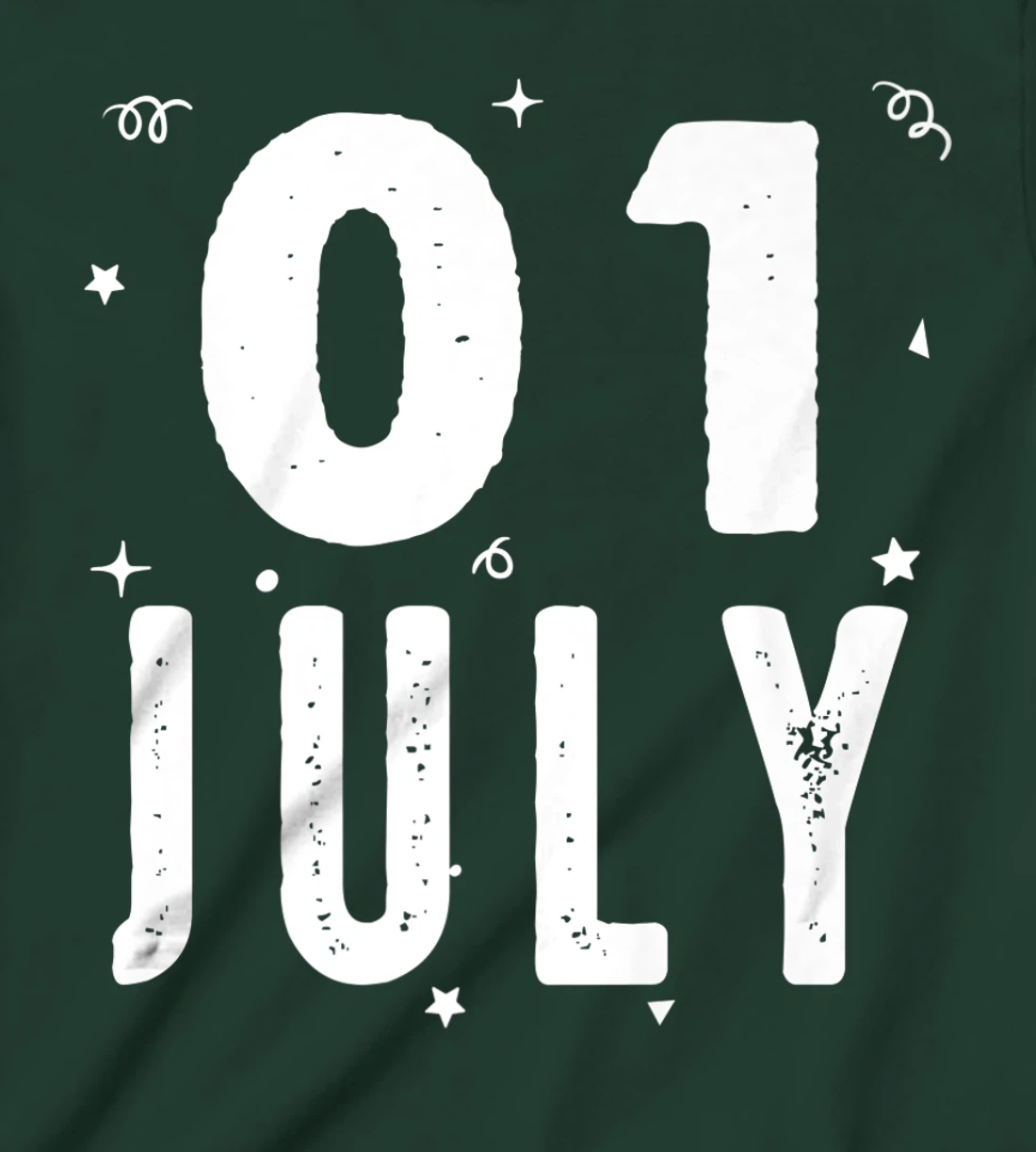 01 July Anniversary Party Special Occasions for Today T-Shirt, Kid T-Shirt and Women T-Shirt