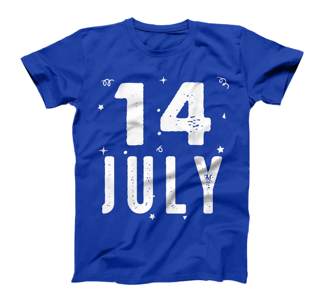14 July Anniversary Party Special Occasions for Today T-Shirt, Kid T-Shirt and Women T-Shirt