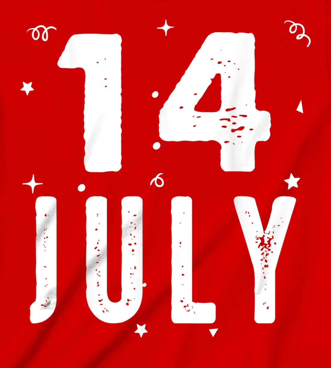 14 July Anniversary Party Special Occasions for Today T-Shirt, Kid T-Shirt and Women T-Shirt