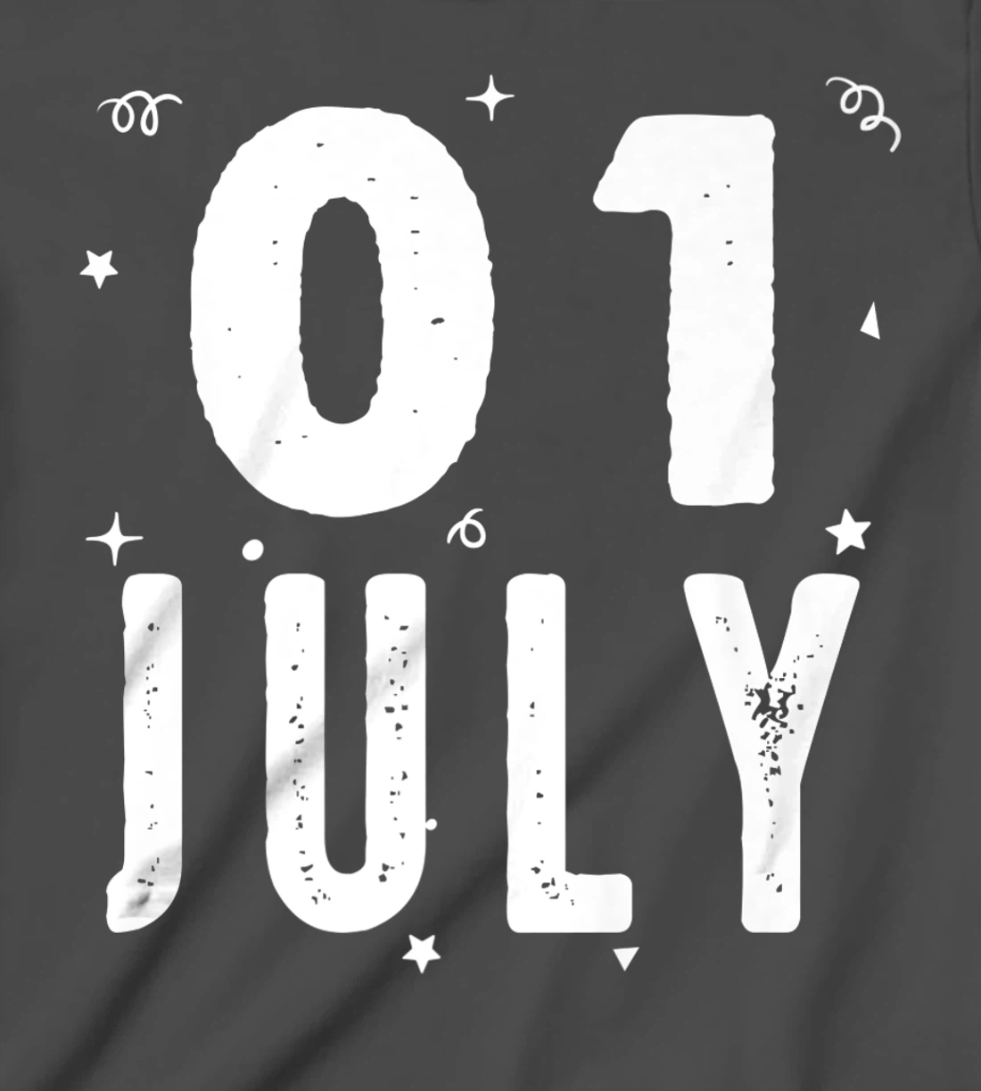 01 July Anniversary Party Special Occasions for Today T-Shirt, Kid T-Shirt and Women T-Shirt