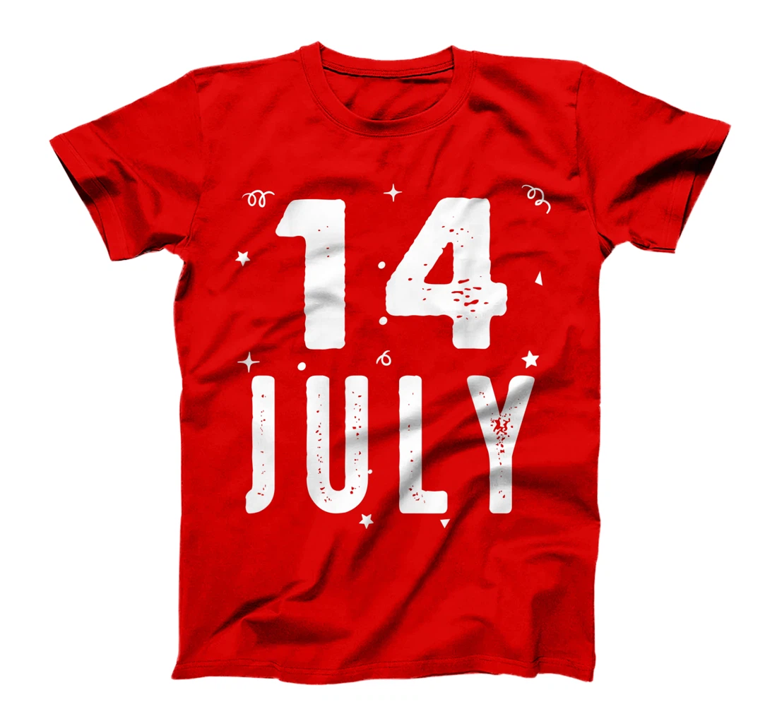 14 July Anniversary Party Special Occasions for Today T-Shirt, Kid T-Shirt and Women T-Shirt
