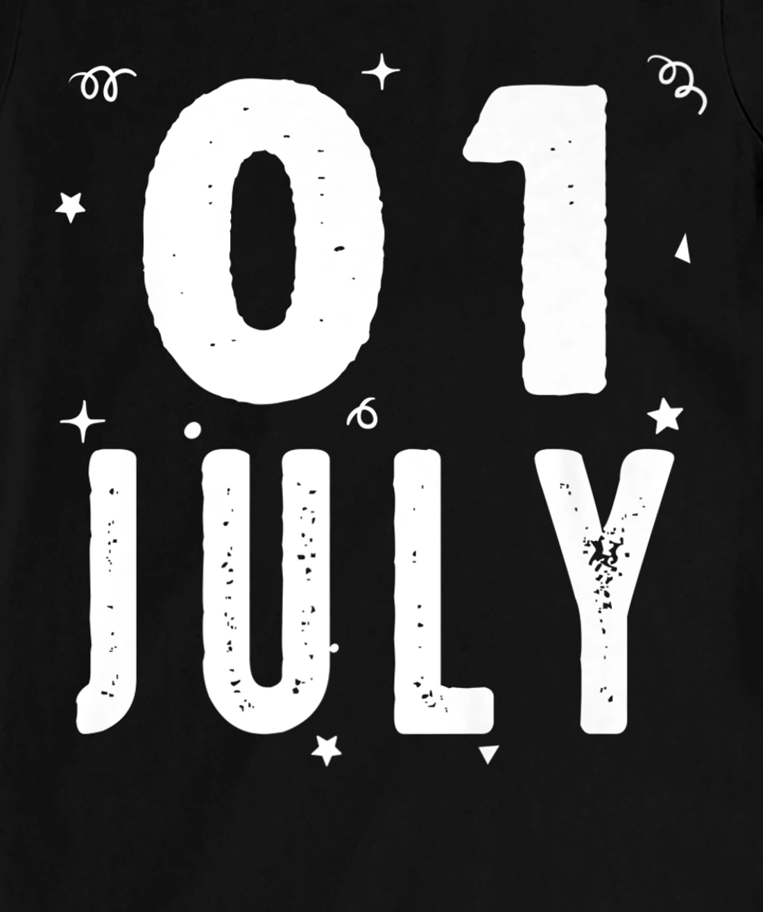 01 July Anniversary Party Special Occasions for Today T-Shirt, Kid T-Shirt and Women T-Shirt