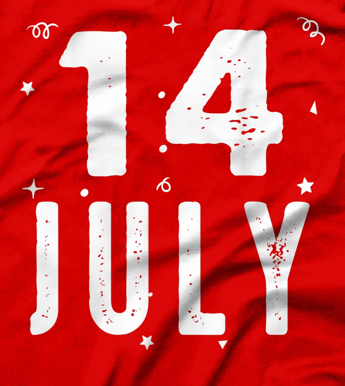 14 July Anniversary Party Special Occasions for Today T-Shirt, Kid T-Shirt and Women T-Shirt