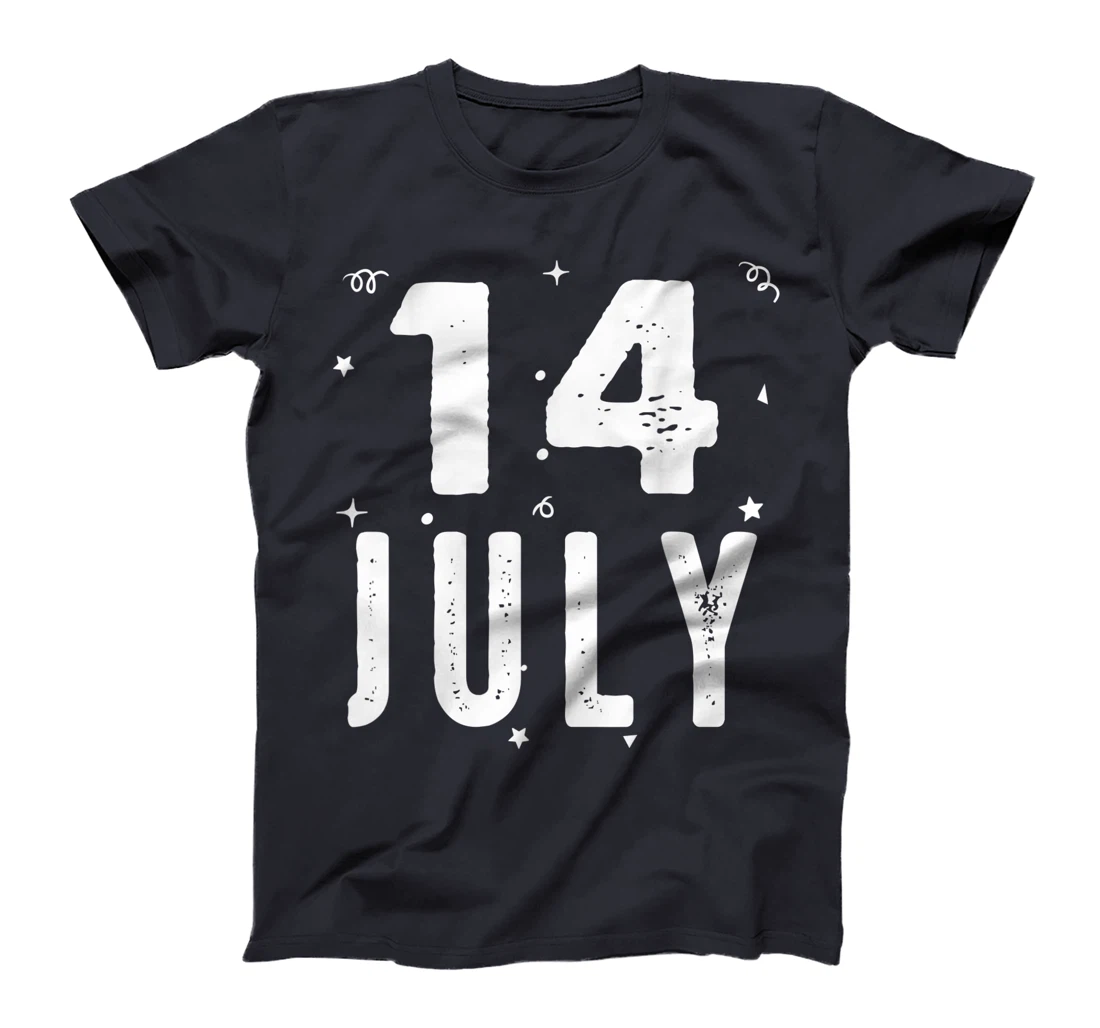 14 July Anniversary Party Special Occasions for Today T-Shirt, Kid T-Shirt and Women T-Shirt