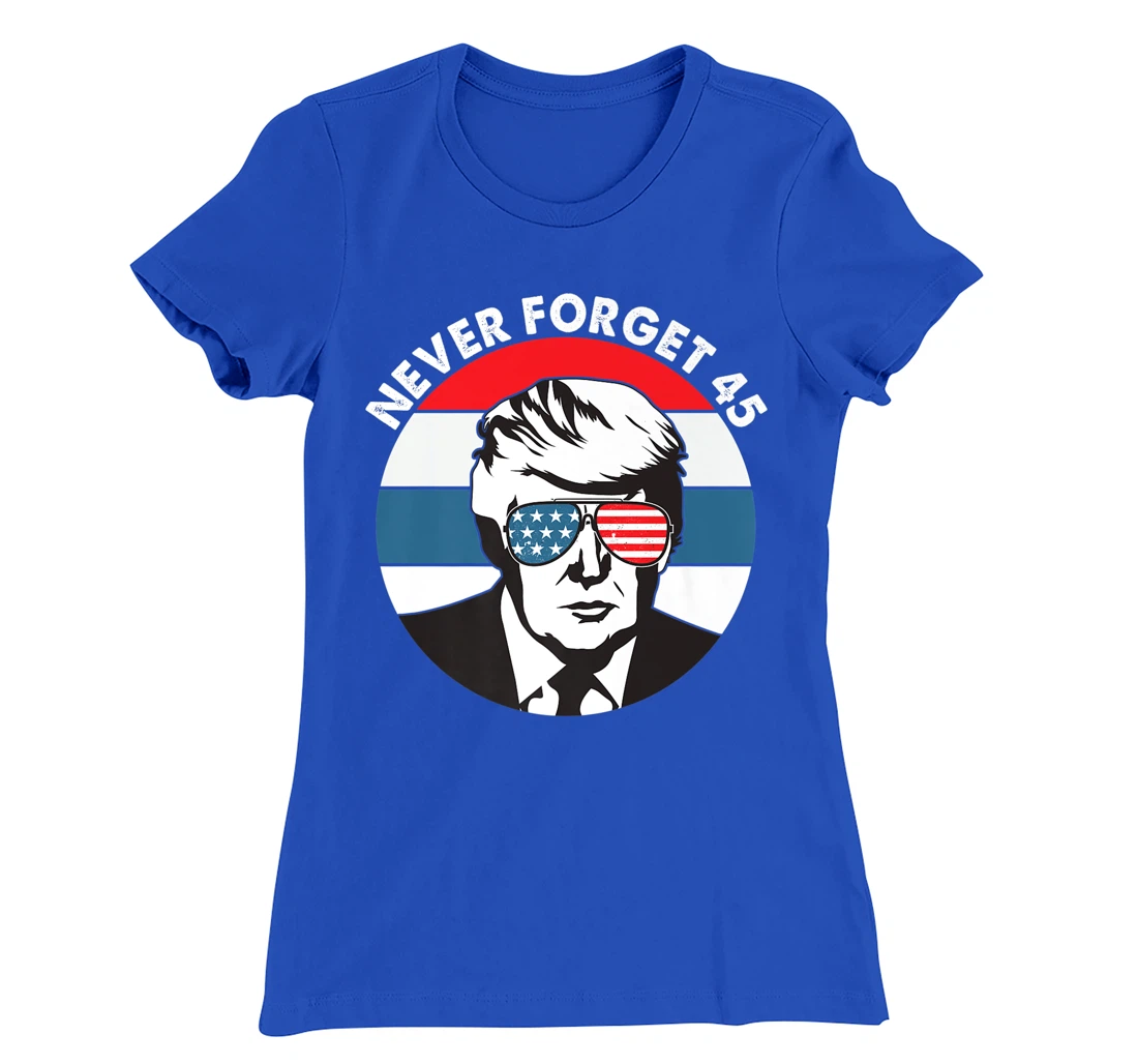 Donald Trump Never Forget 2016 Conservative Men Women Retro T-Shirt, Women T-Shirt