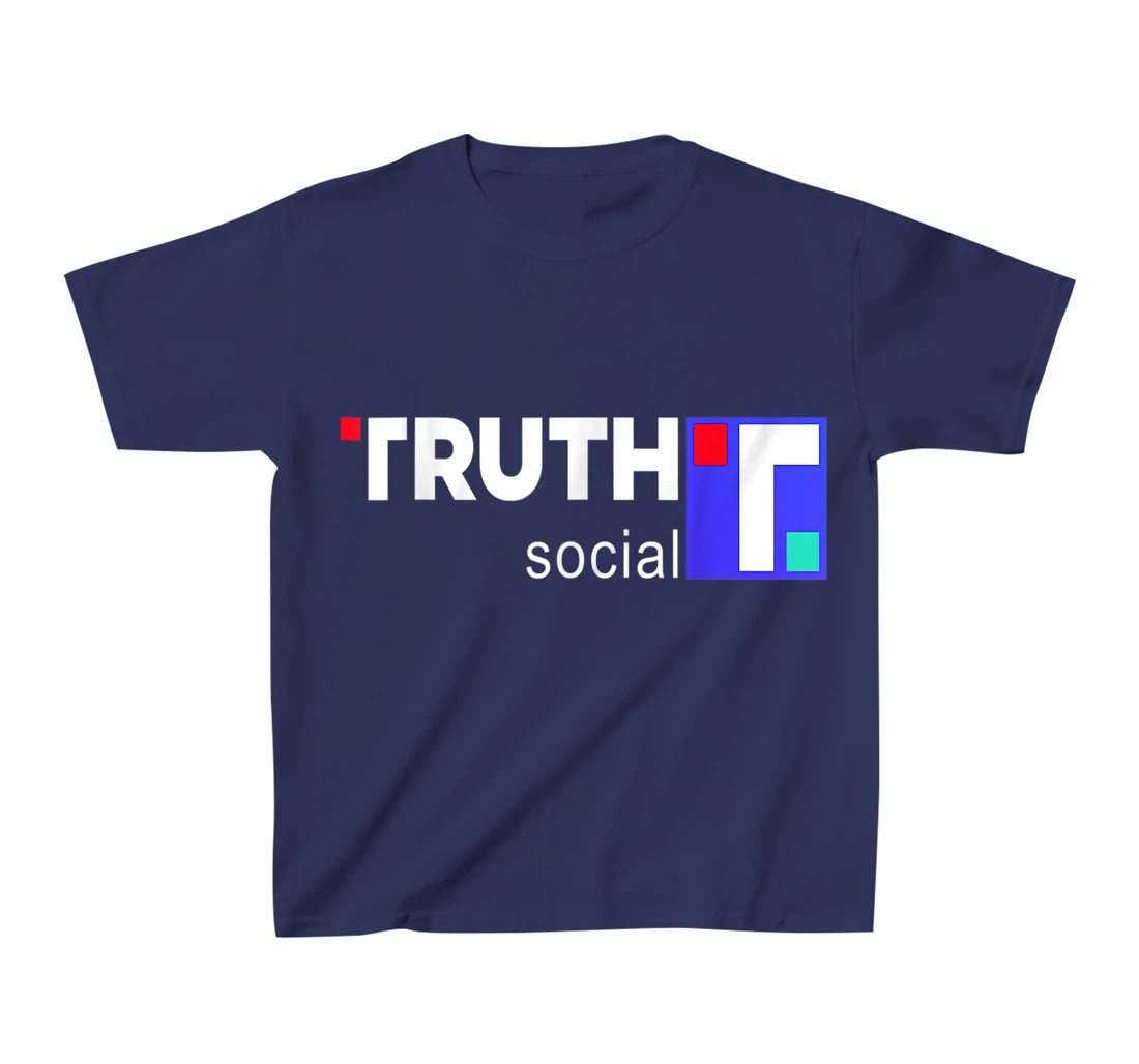 Truth Social Media Truth Social Trump T-Shirt, Kid T-Shirt and Women T-Shirt