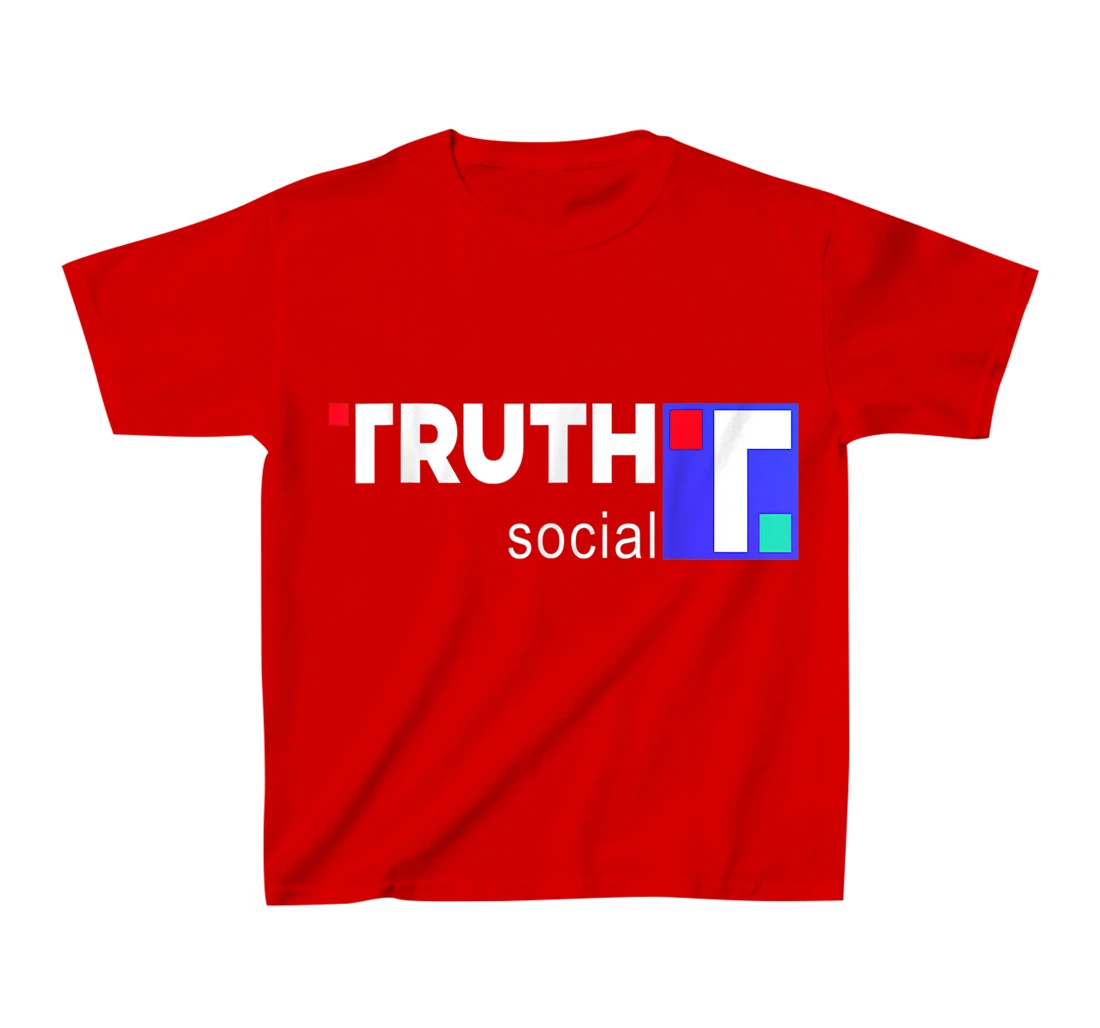 Truth Social Media Truth Social Trump T-Shirt, Kid T-Shirt and Women T-Shirt