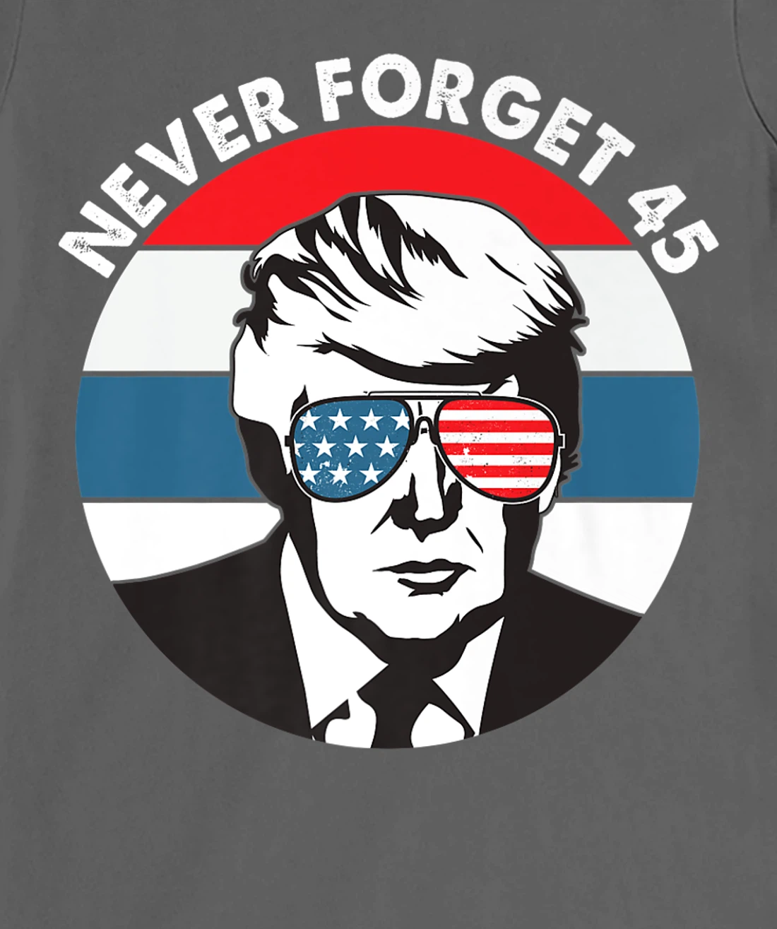 Donald Trump Never Forget 2016 Conservative Men Women Retro T-Shirt, Women T-Shirt