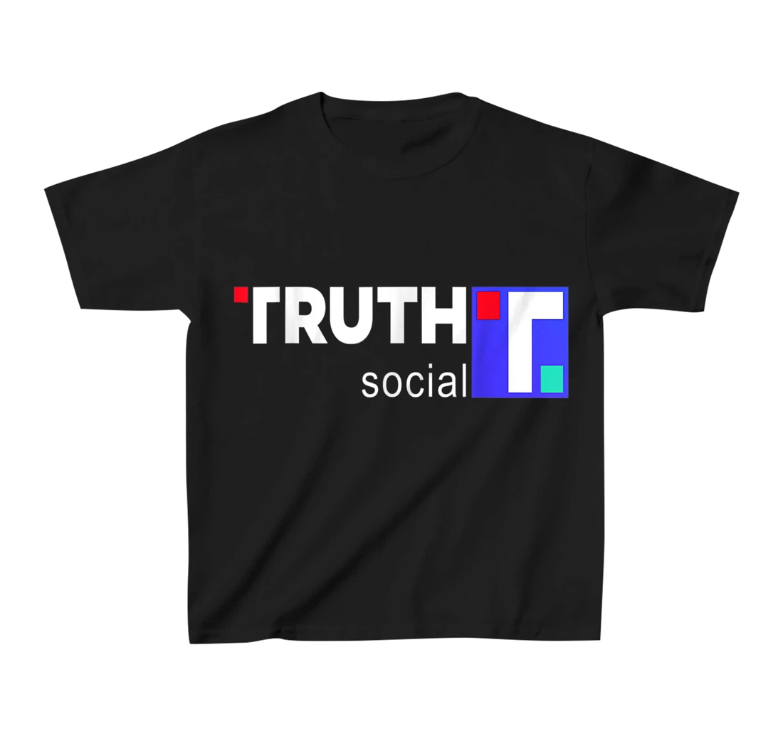 Truth Social Media Truth Social Trump T-Shirt, Kid T-Shirt and Women T-Shirt