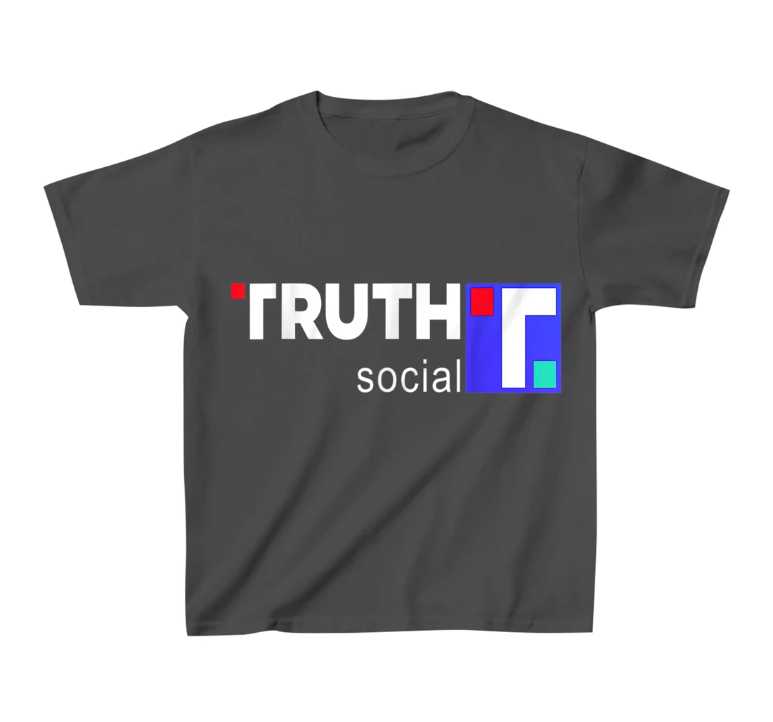 Truth Social Media Truth Social Trump T-Shirt, Kid T-Shirt and Women T-Shirt