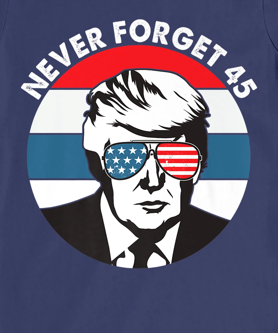 Donald Trump Never Forget 2016 Conservative Men Women Retro T-Shirt, Women T-Shirt