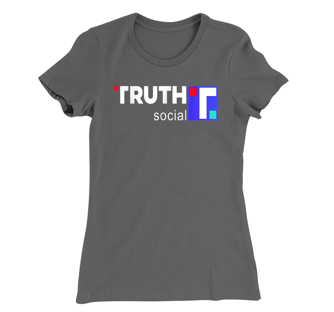 Truth Social Media Truth Social Trump T-Shirt, Kid T-Shirt and Women T-Shirt