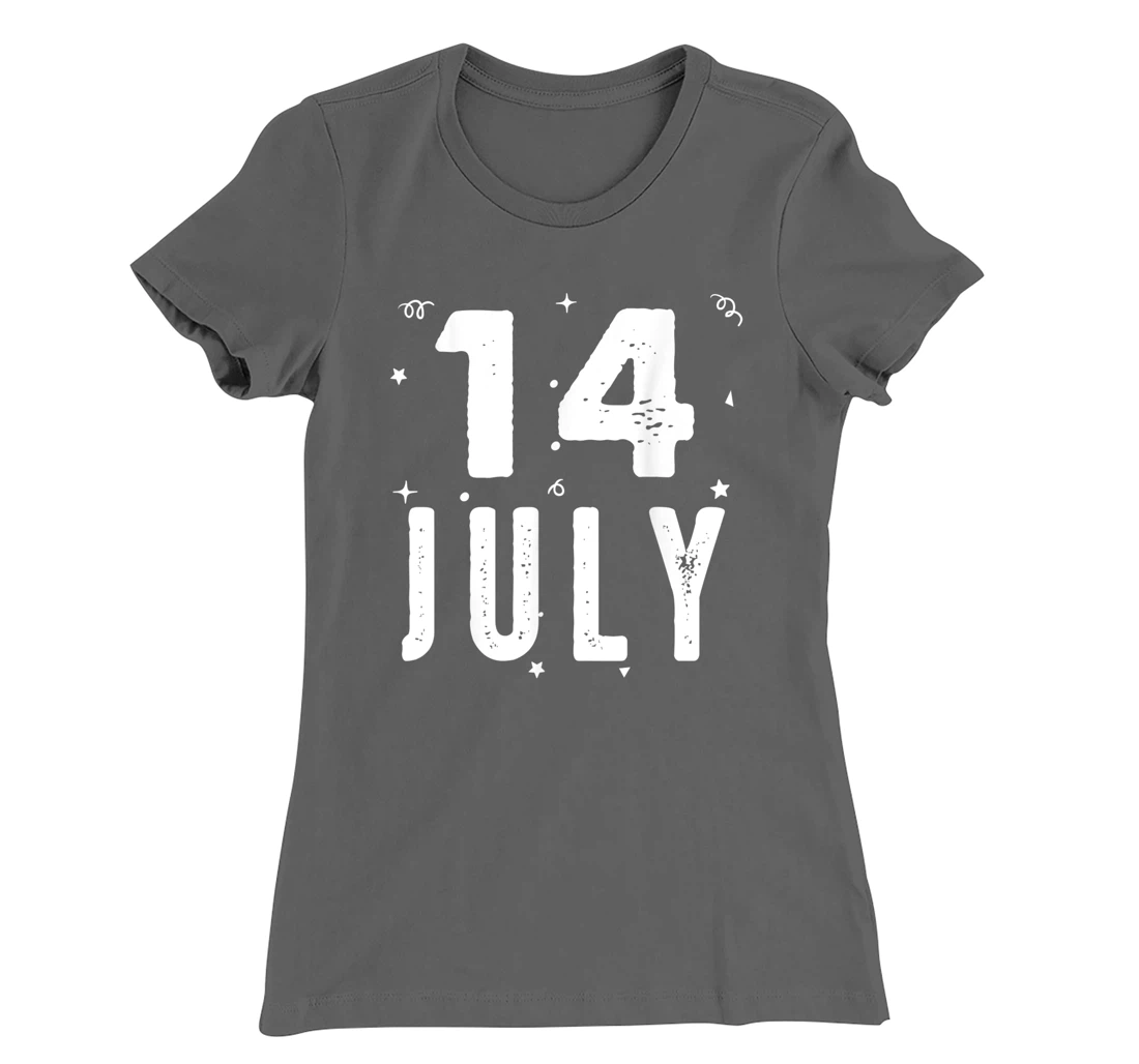 14 July Anniversary Party Special Occasions for Today T-Shirt, Kid T-Shirt and Women T-Shirt