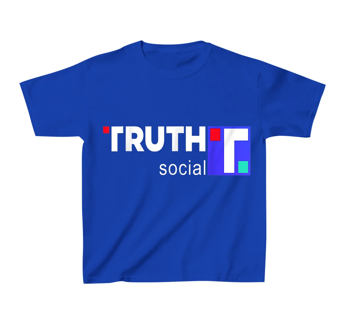 Truth Social Media Truth Social Trump T-Shirt, Kid T-Shirt and Women T-Shirt