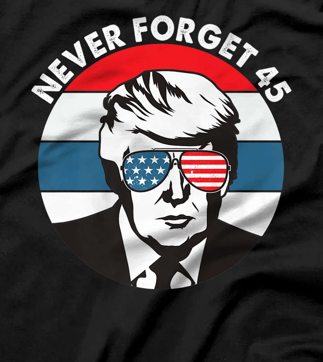 Donald Trump Never Forget 2016 Conservative Men Women Retro T-Shirt, Women T-Shirt