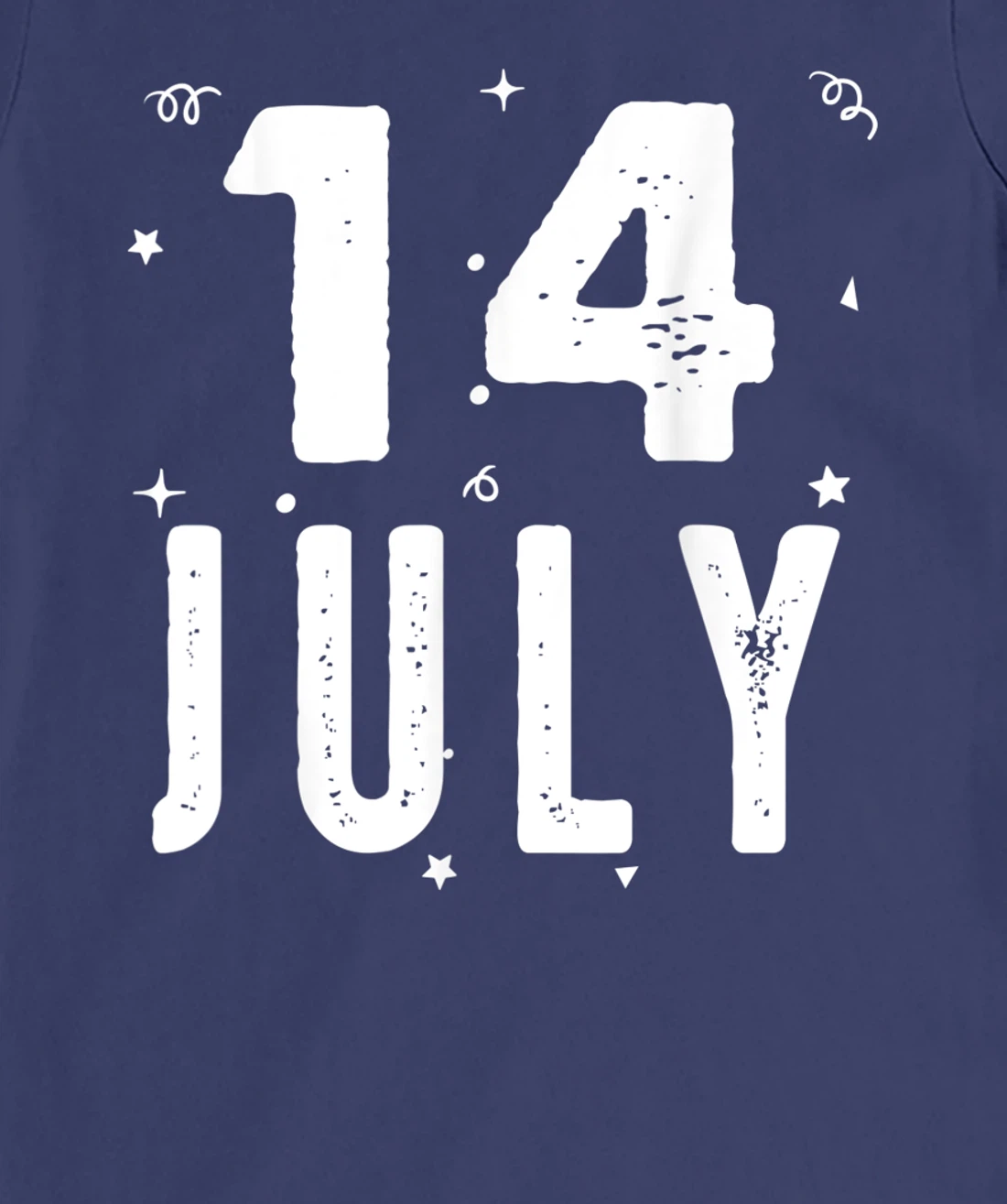14 July Anniversary Party Special Occasions for Today T-Shirt, Kid T-Shirt and Women T-Shirt