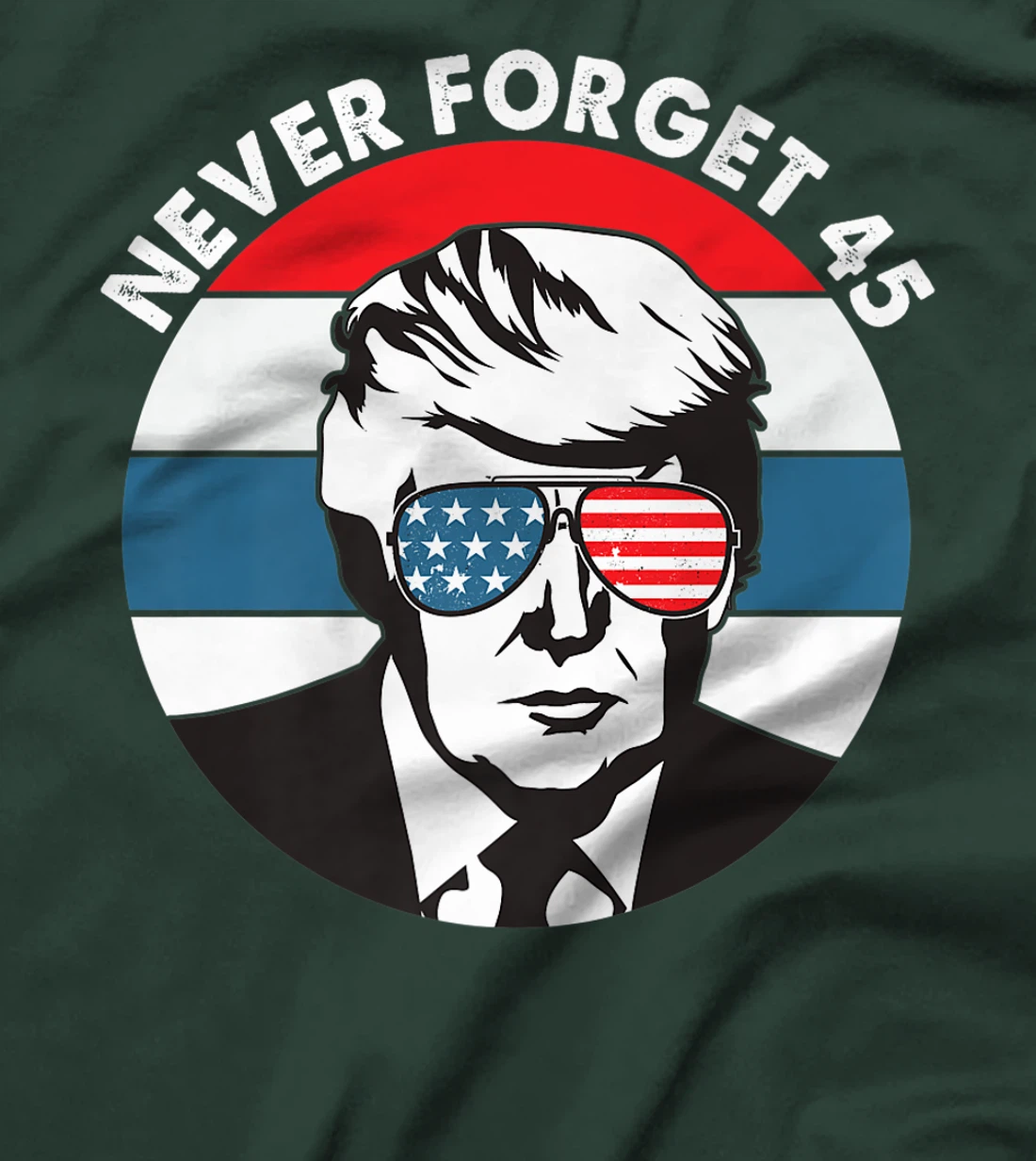 Donald Trump Never Forget 2016 Conservative Men Women Retro T-Shirt, Women T-Shirt