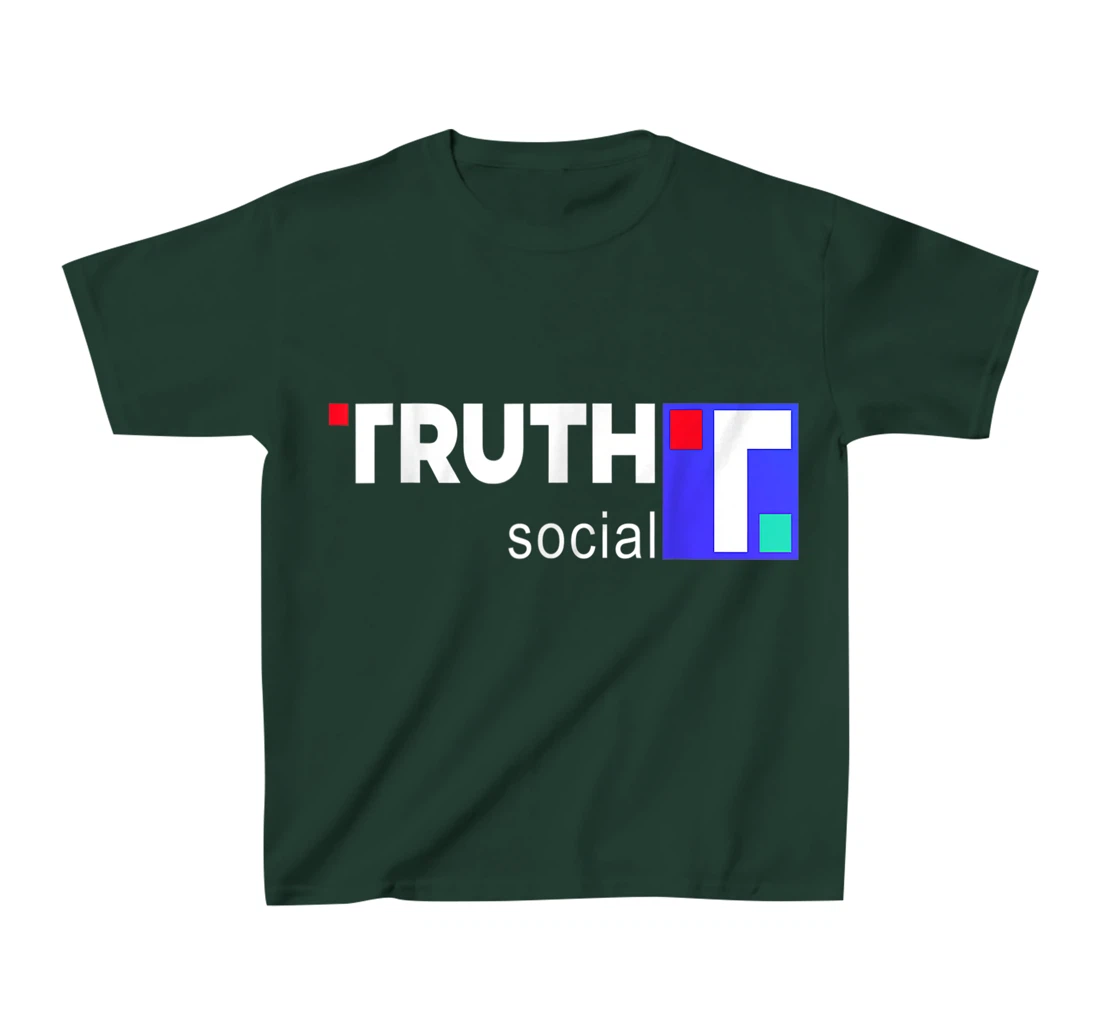 Truth Social Media Truth Social Trump T-Shirt, Kid T-Shirt and Women T-Shirt