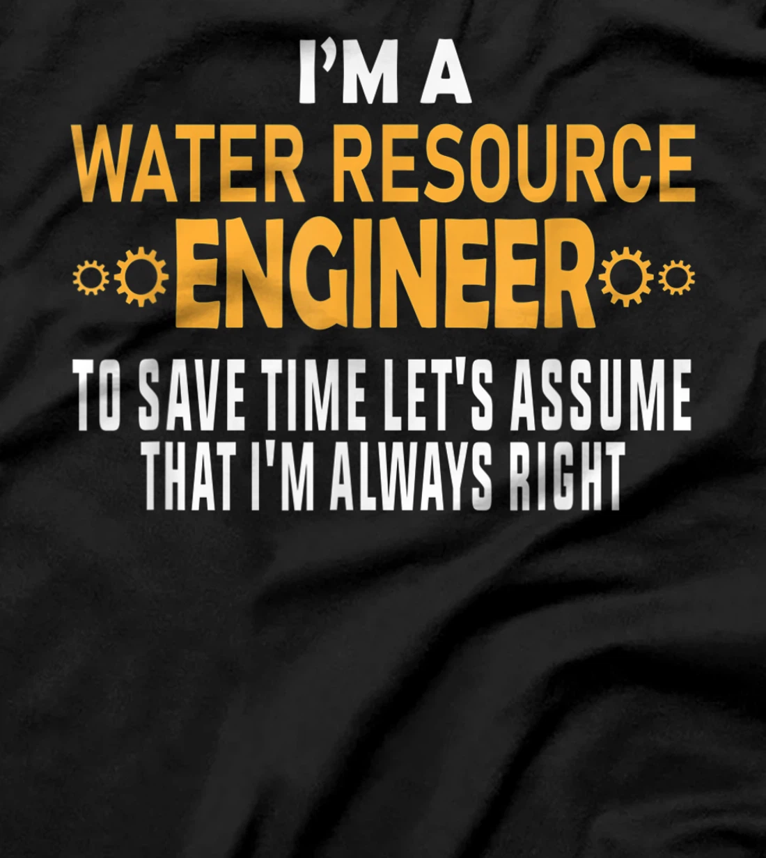 Water Resources Engineer T-Shirt, Women T-Shirt