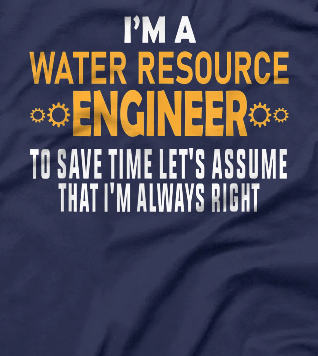 Water Resources Engineer T-Shirt, Women T-Shirt