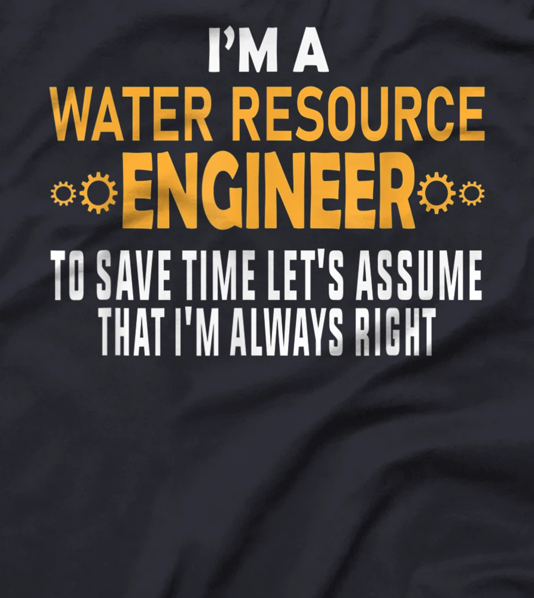 Water Resources Engineer T-Shirt, Women T-Shirt