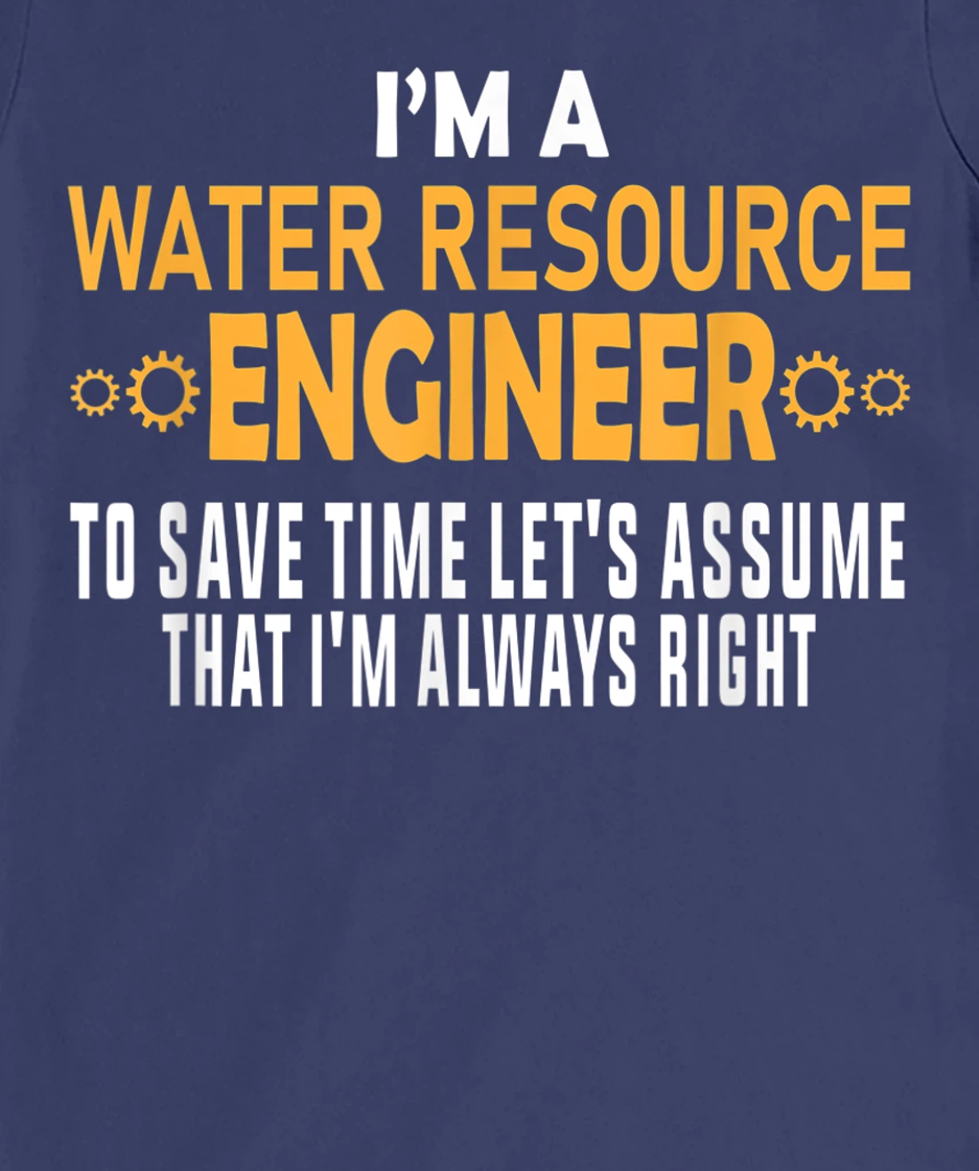 Water Resources Engineer T-Shirt, Women T-Shirt