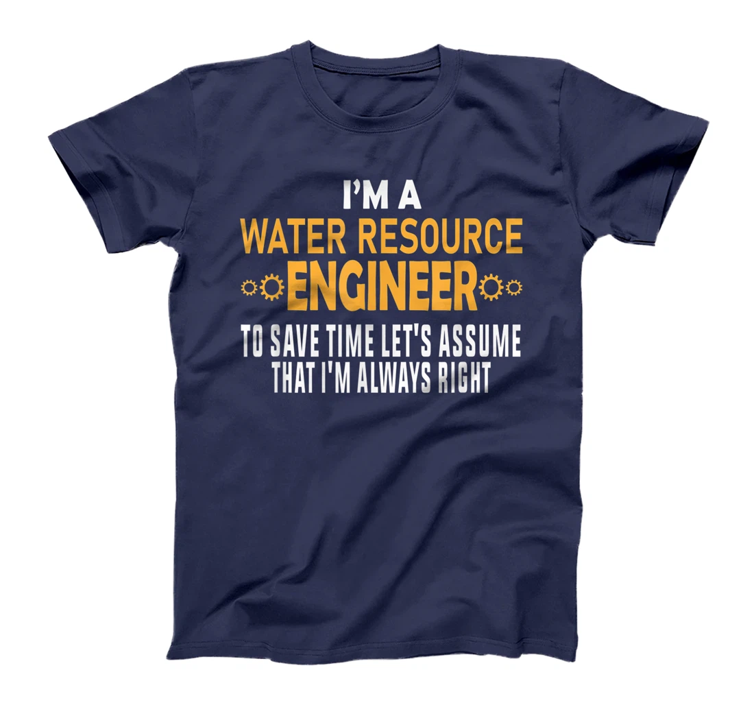 Water Resources Engineer T-Shirt, Women T-Shirt