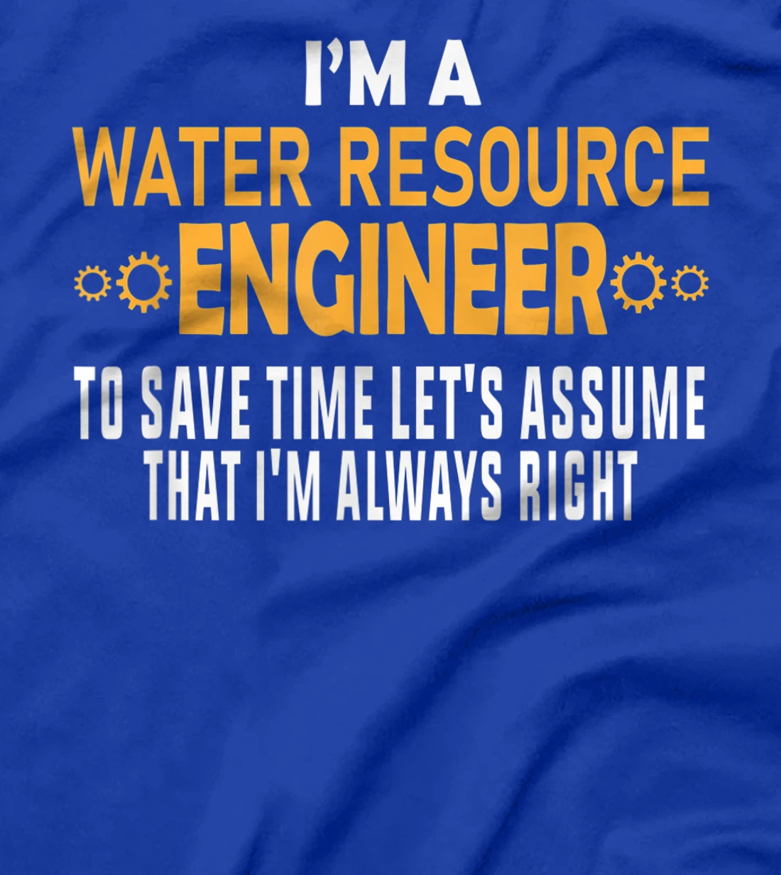 Water Resources Engineer T-Shirt, Women T-Shirt