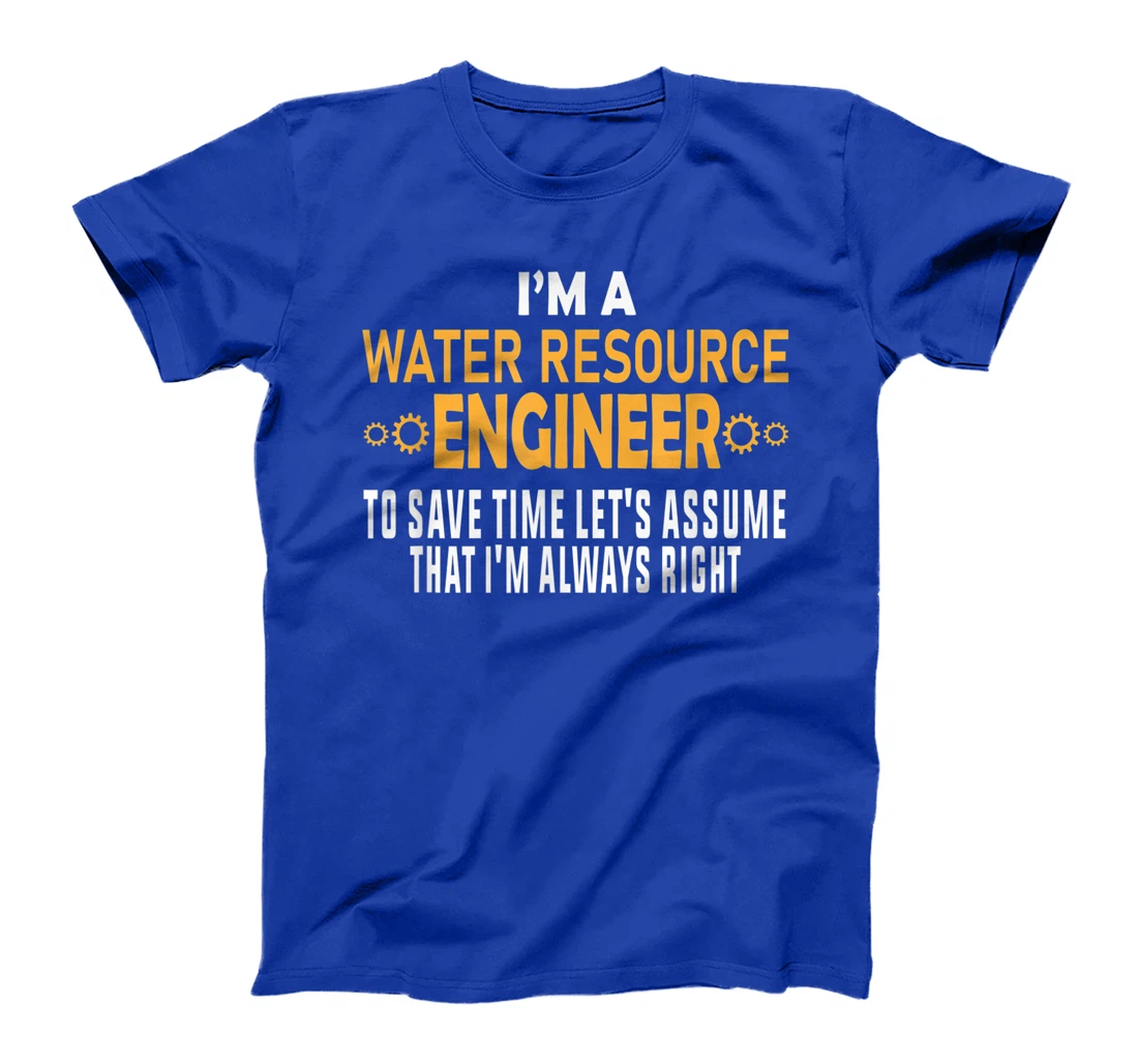 Water Resources Engineer T-Shirt, Women T-Shirt