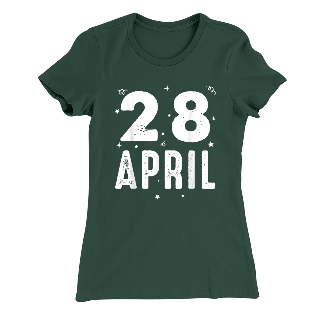 28 April Anniversary Party Special Occasions for Today T-Shirt, Kid T-Shirt and Women T-Shirt