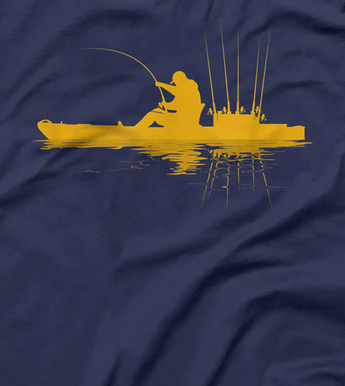 Kayak Bass Fishing Yak Angler Kayak Fisherman Kayaking T-Shirt, Kid T-Shirt and Women T-Shirt