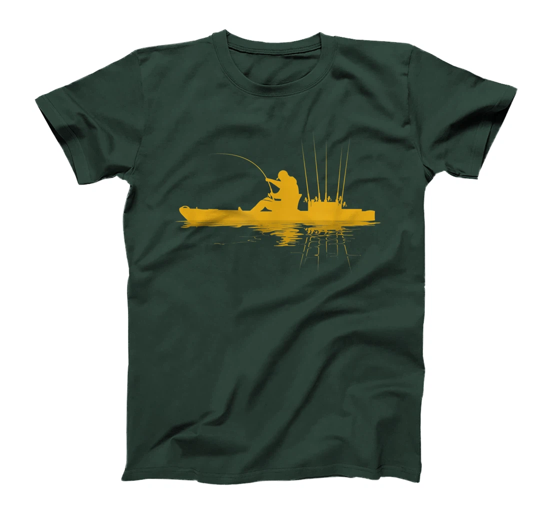 Kayak Bass Fishing Yak Angler Kayak Fisherman Kayaking T-Shirt, Kid T-Shirt and Women T-Shirt