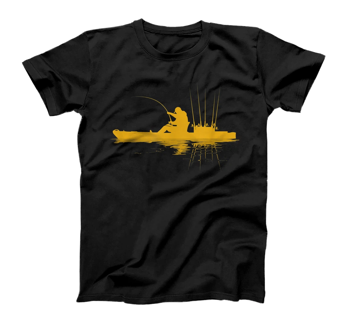 Kayak Bass Fishing Yak Angler Kayak Fisherman Kayaking T-Shirt, Kid T-Shirt and Women T-Shirt