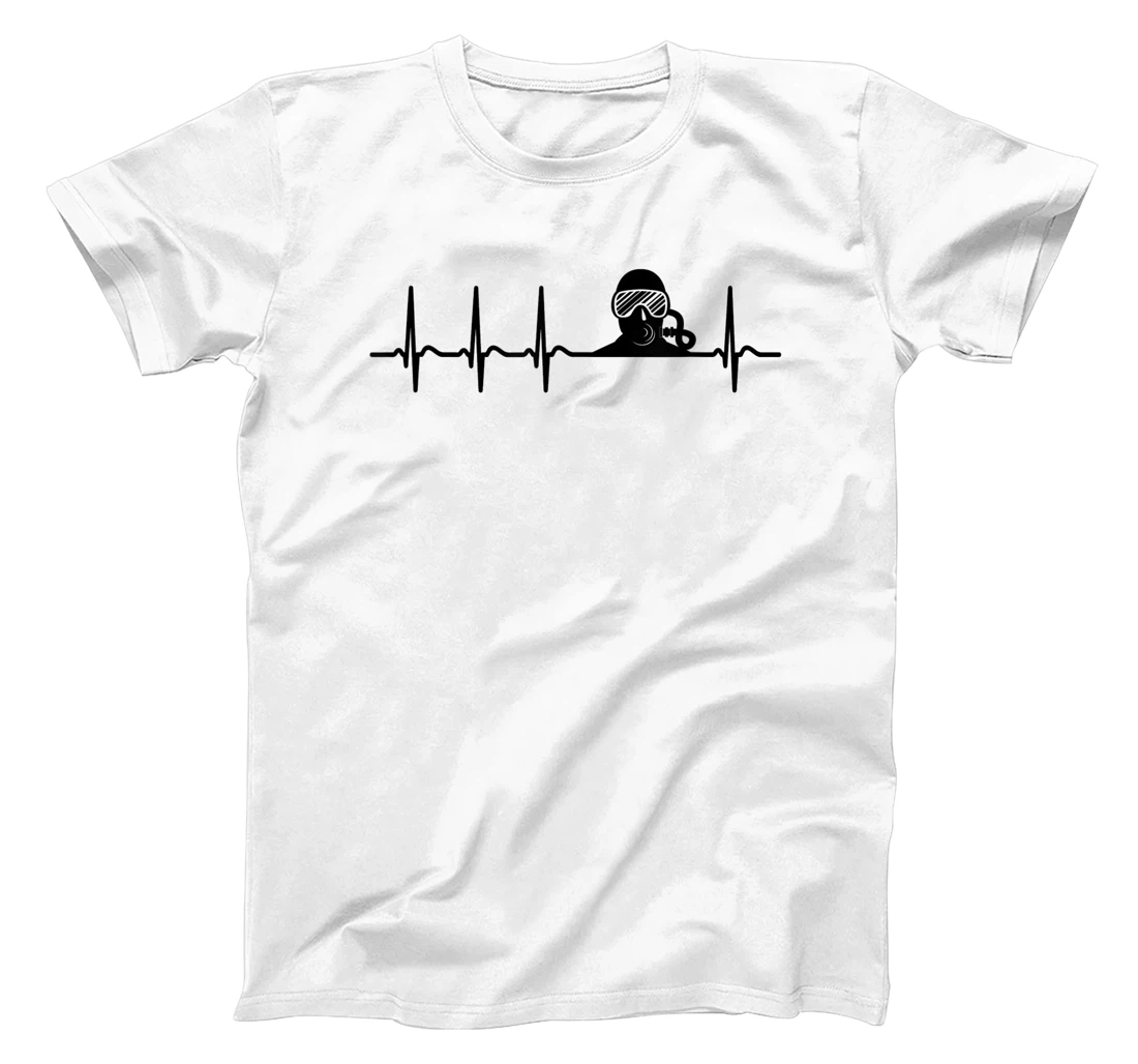 Scuba Diving Heart Love- Cool Funny Unique Diving Instructor T-Shirt, Kid T-Shirt and Women T-Shirt