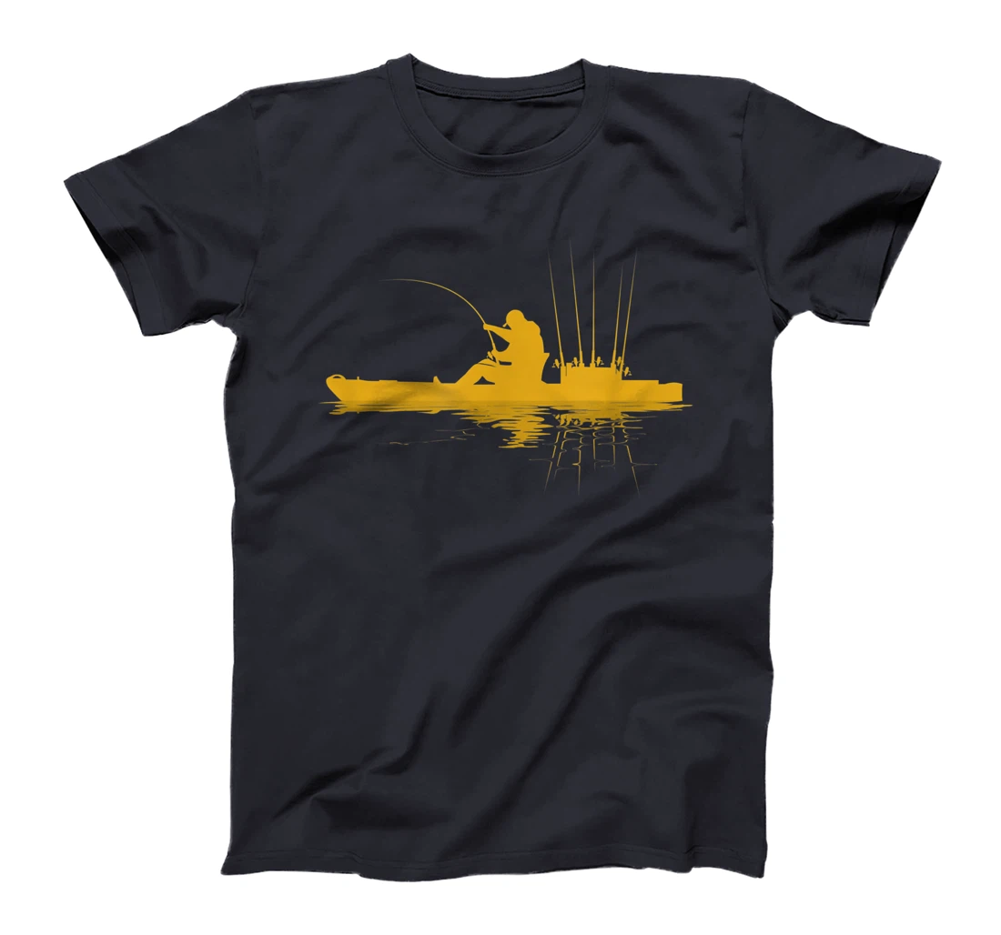 Kayak Bass Fishing Yak Angler Kayak Fisherman Kayaking T-Shirt, Kid T-Shirt and Women T-Shirt