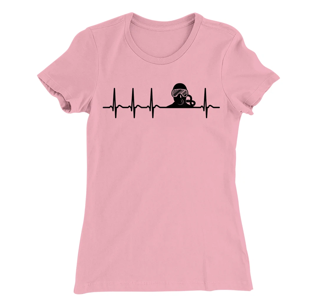 Scuba Diving Heart Love- Cool Funny Unique Diving Instructor T-Shirt, Kid T-Shirt and Women T-Shirt