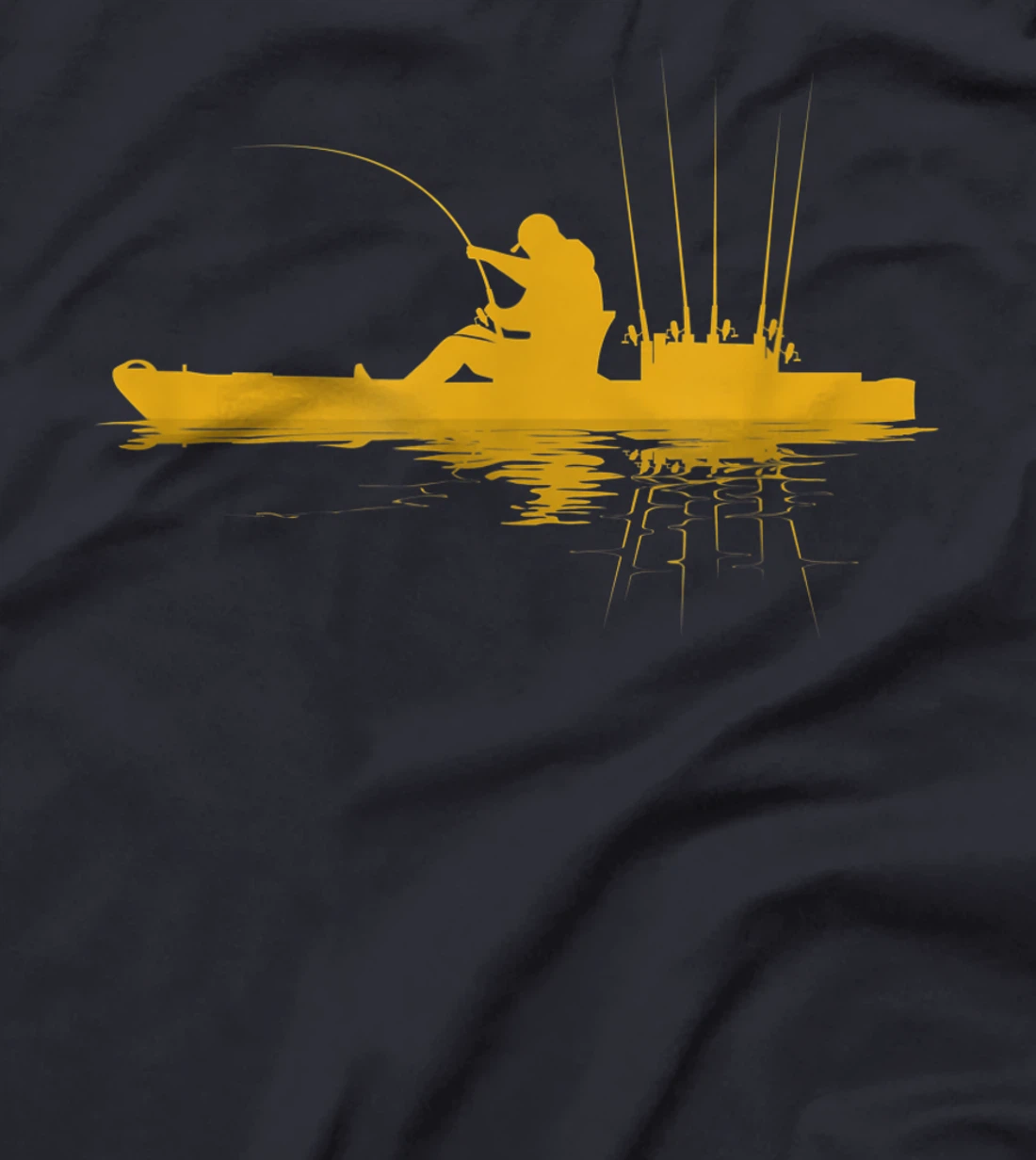 Kayak Bass Fishing Yak Angler Kayak Fisherman Kayaking T-Shirt, Kid T-Shirt and Women T-Shirt