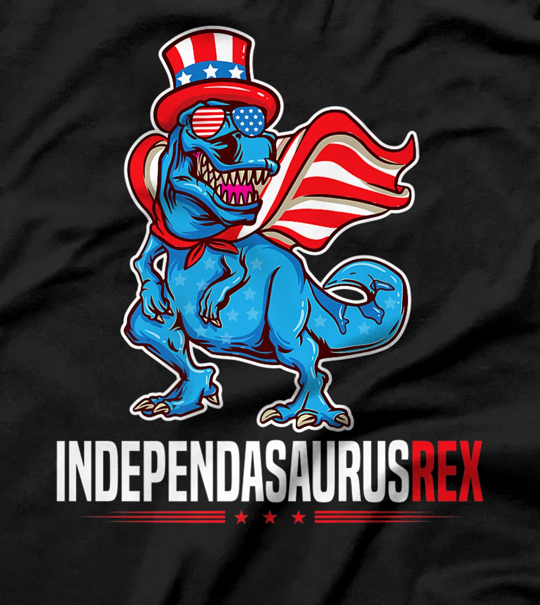 Indapendasaurusrex 4th of July T-Rex Independence Day TRex T-Shirt, Kid T-Shirt and Women T-Shirt