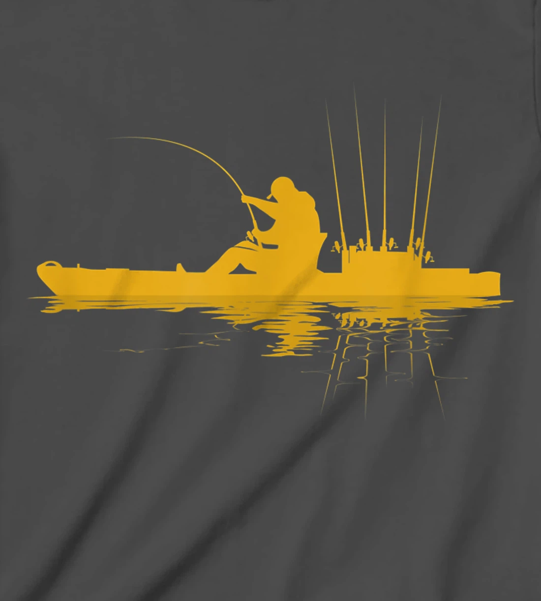 Kayak Bass Fishing Yak Angler Kayak Fisherman Kayaking T-Shirt, Kid T-Shirt and Women T-Shirt