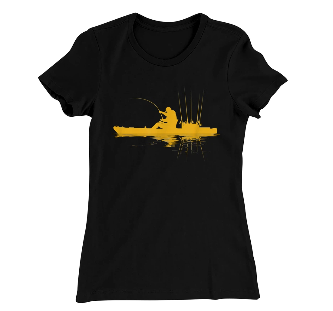Kayak Bass Fishing Yak Angler Kayak Fisherman Kayaking T-Shirt, Kid T-Shirt and Women T-Shirt