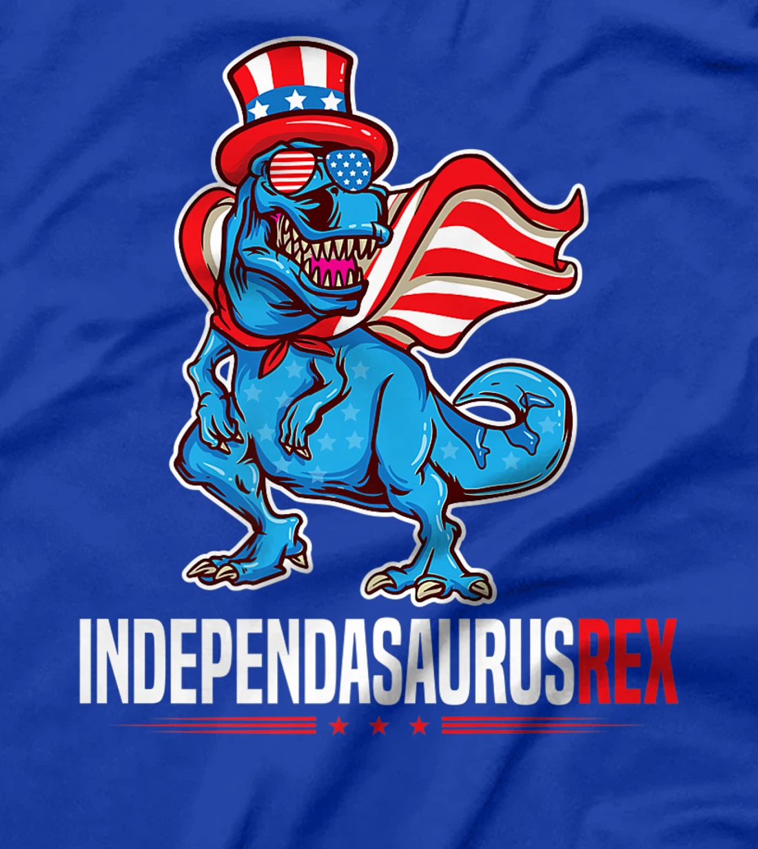 Indapendasaurusrex 4th of July T-Rex Independence Day TRex T-Shirt, Kid T-Shirt and Women T-Shirt