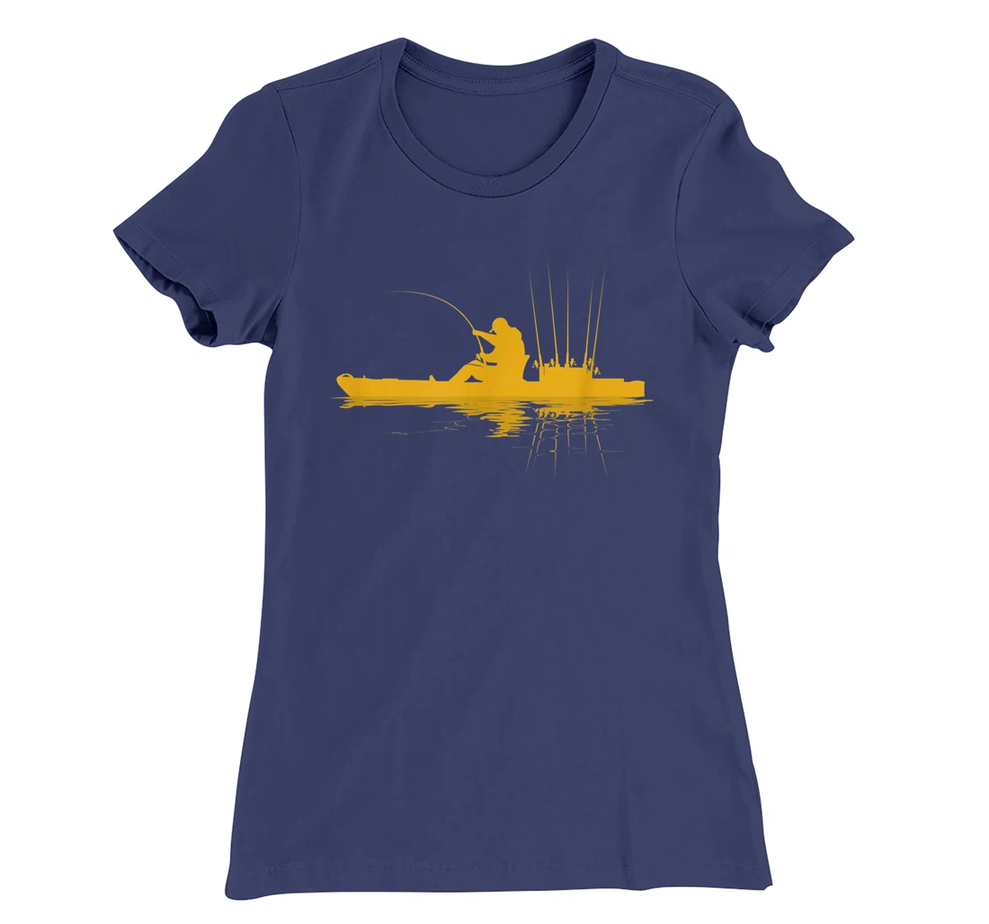 Kayak Bass Fishing Yak Angler Kayak Fisherman Kayaking T-Shirt, Kid T-Shirt and Women T-Shirt