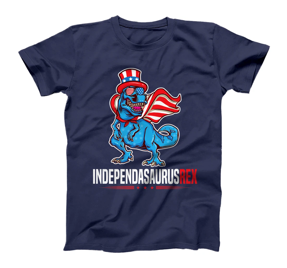 Indapendasaurusrex 4th of July T-Rex Independence Day TRex T-Shirt, Kid T-Shirt and Women T-Shirt