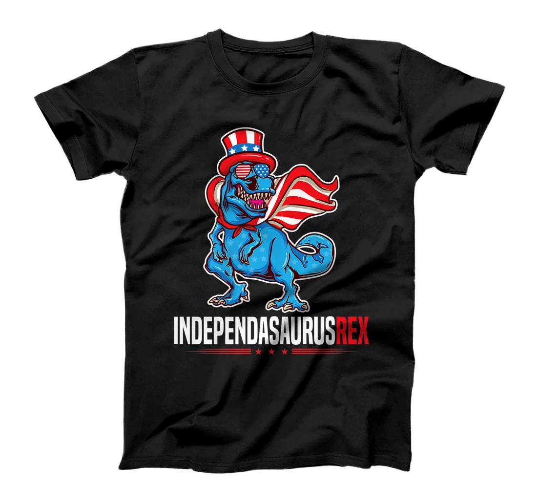 Indapendasaurusrex 4th of July T-Rex Independence Day TRex T-Shirt, Kid T-Shirt and Women T-Shirt
