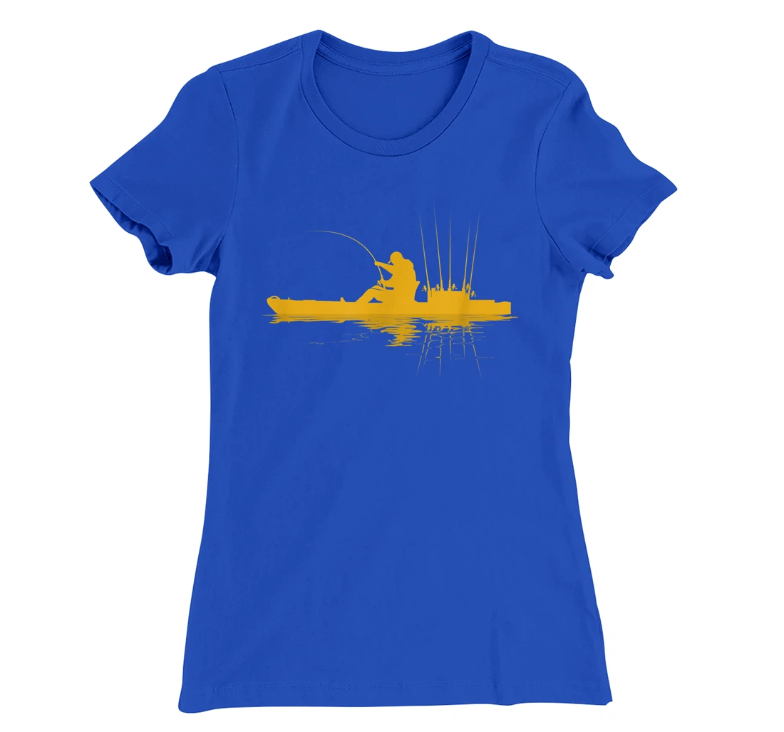 Kayak Bass Fishing Yak Angler Kayak Fisherman Kayaking T-Shirt, Kid T-Shirt and Women T-Shirt