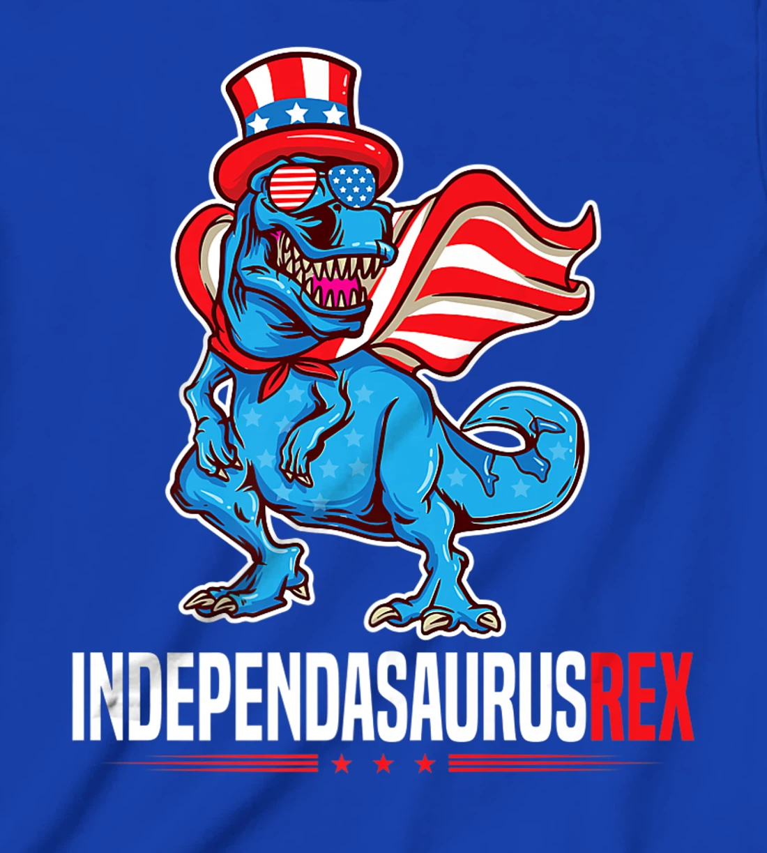 Indapendasaurusrex 4th of July T-Rex Independence Day TRex T-Shirt, Kid T-Shirt and Women T-Shirt