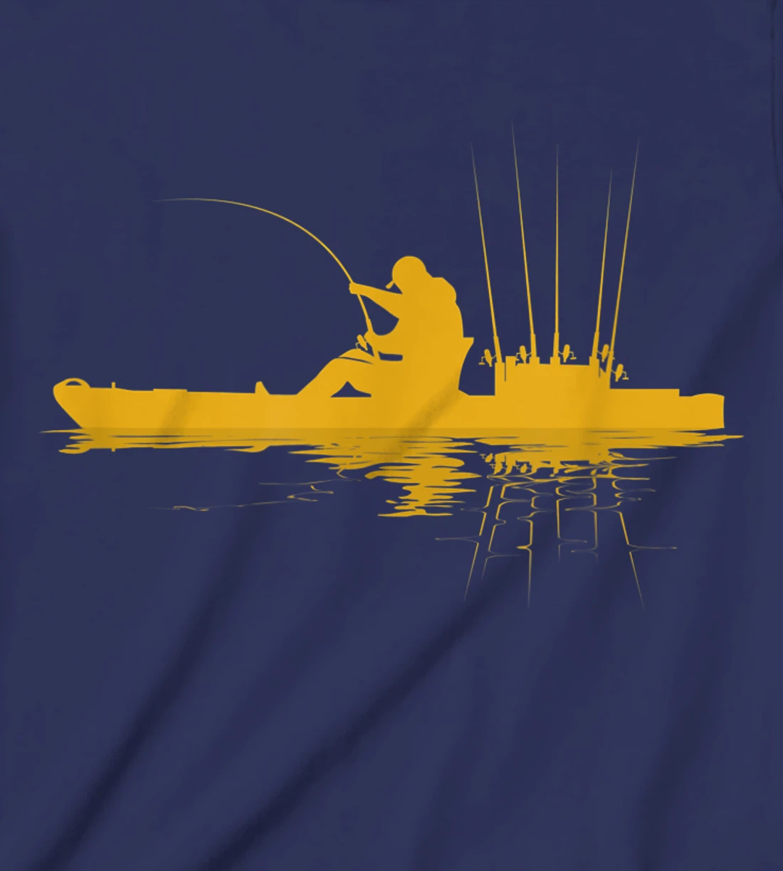 Kayak Bass Fishing Yak Angler Kayak Fisherman Kayaking T-Shirt, Kid T-Shirt and Women T-Shirt